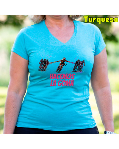 Camiseta Mujer Manga Corta - Hacemos la Goma 1