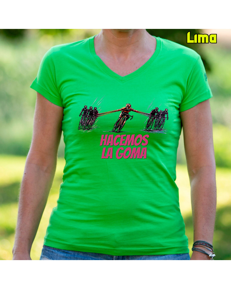 Camiseta Mujer Manga Corta - Hacemos la Goma 1