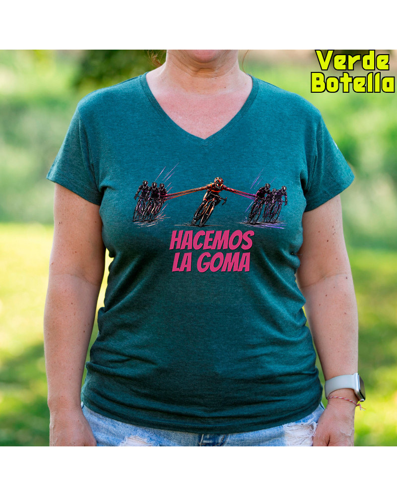 Camiseta Mujer Manga Corta - Hacemos la Goma 1