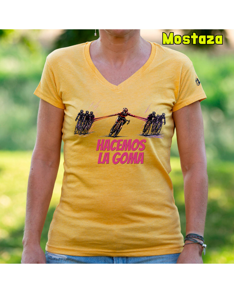 Camiseta Mujer Manga Corta - Hacemos la Goma 1