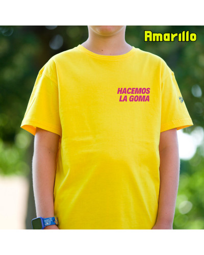 Camiseta Niño Manga Corta - Hacemos la Goma Logo