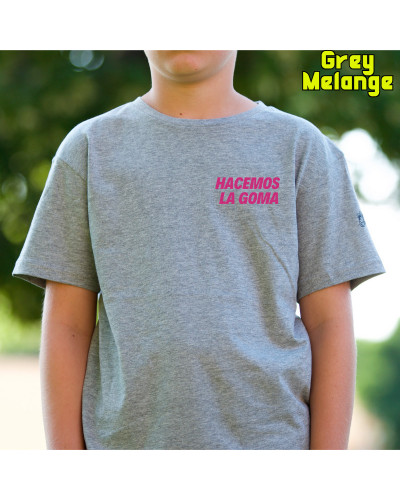 Camiseta Niño Manga Corta - Hacemos la Goma Logo