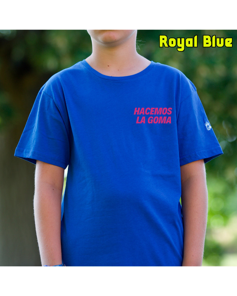 Camiseta Niño Manga Corta - Hacemos la Goma Logo
