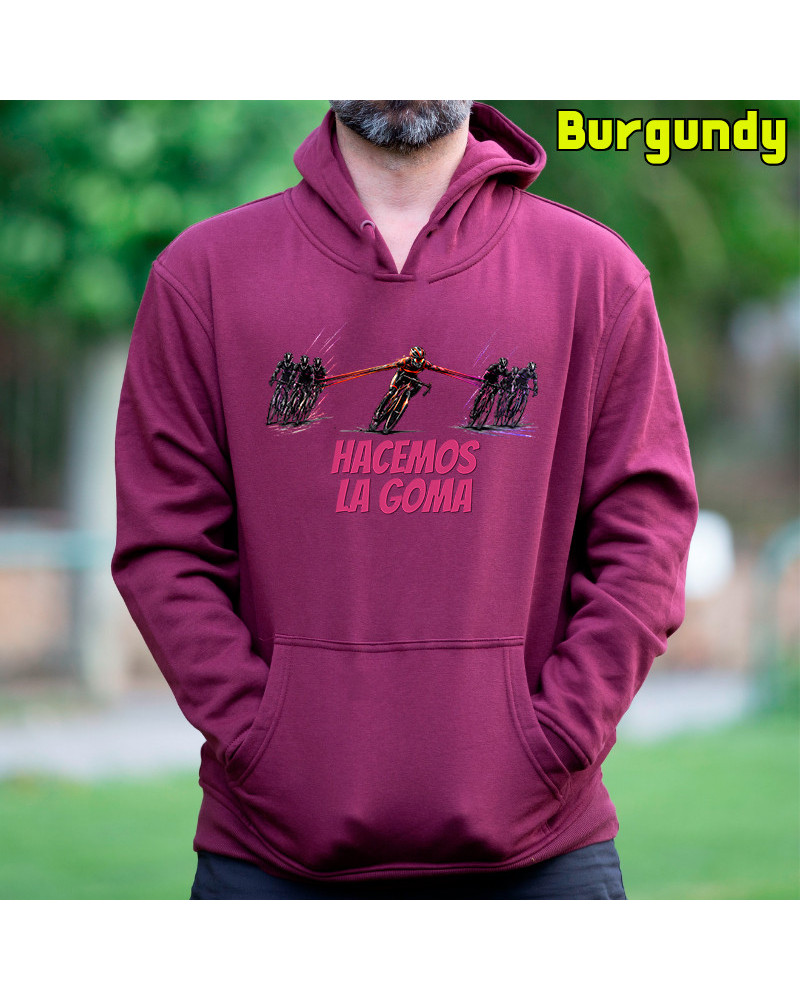 Sudadera Hombre Con Capucha - Hacemos la Goma 1