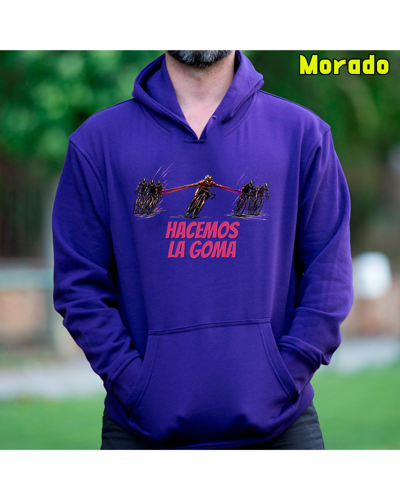 Sudadera Hombre Con Capucha - Hacemos la Goma 1