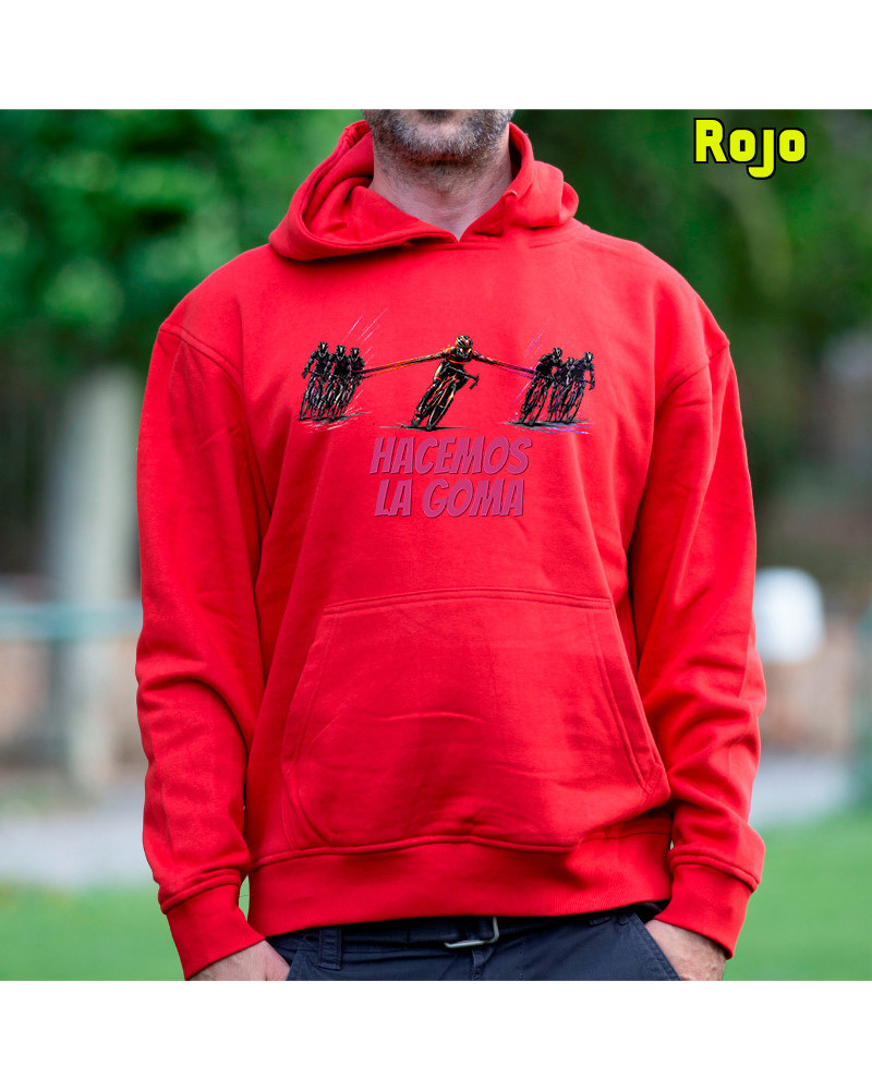 Sudadera Hombre Con Capucha - Hacemos la Goma 1