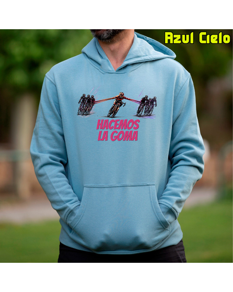 Sudadera Hombre Con Capucha - Hacemos la Goma 1