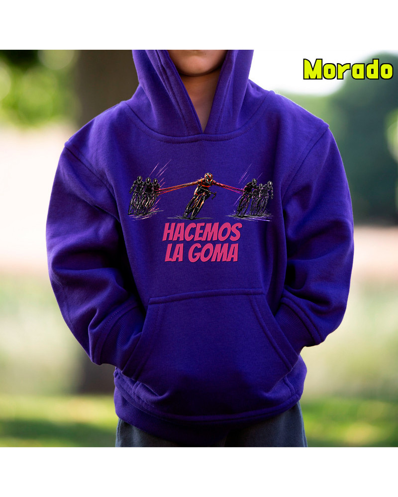 Sudadera Niño Con Capucha - Hacemos la Goma 1