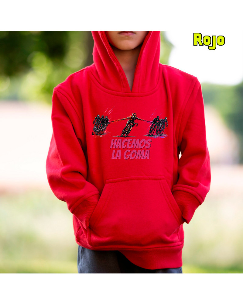 Sudadera Niño Con Capucha - Hacemos la Goma 1