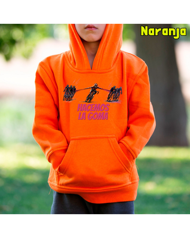 Sudadera Niño Con Capucha - Hacemos la Goma 1