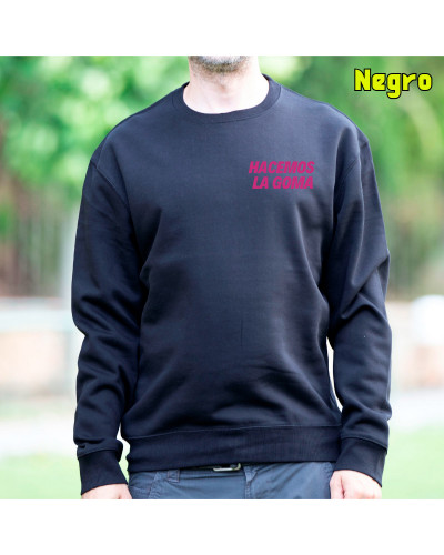 Sudadera Unisex - Hacemos la Goma Logo