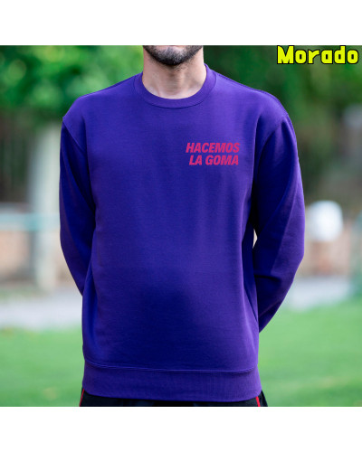 Sudadera Unisex - Hacemos la Goma Logo