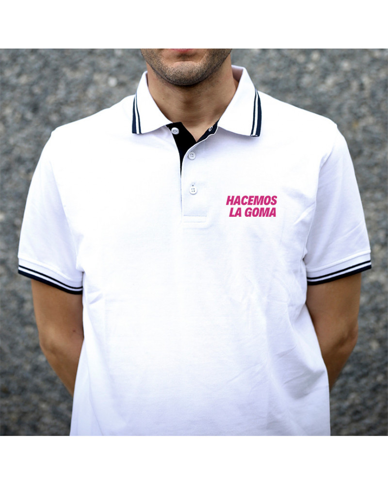 Polo Bicolor - Hacemos la Goma Logo