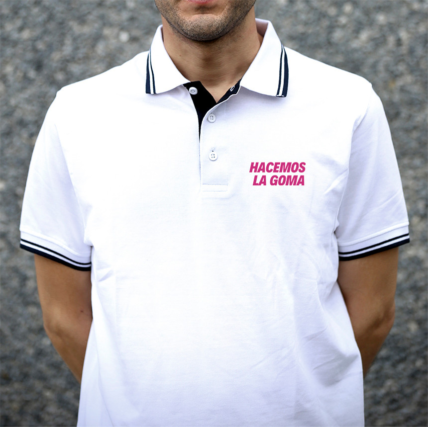 Polo Bicolor - Hacemos la Goma Logo