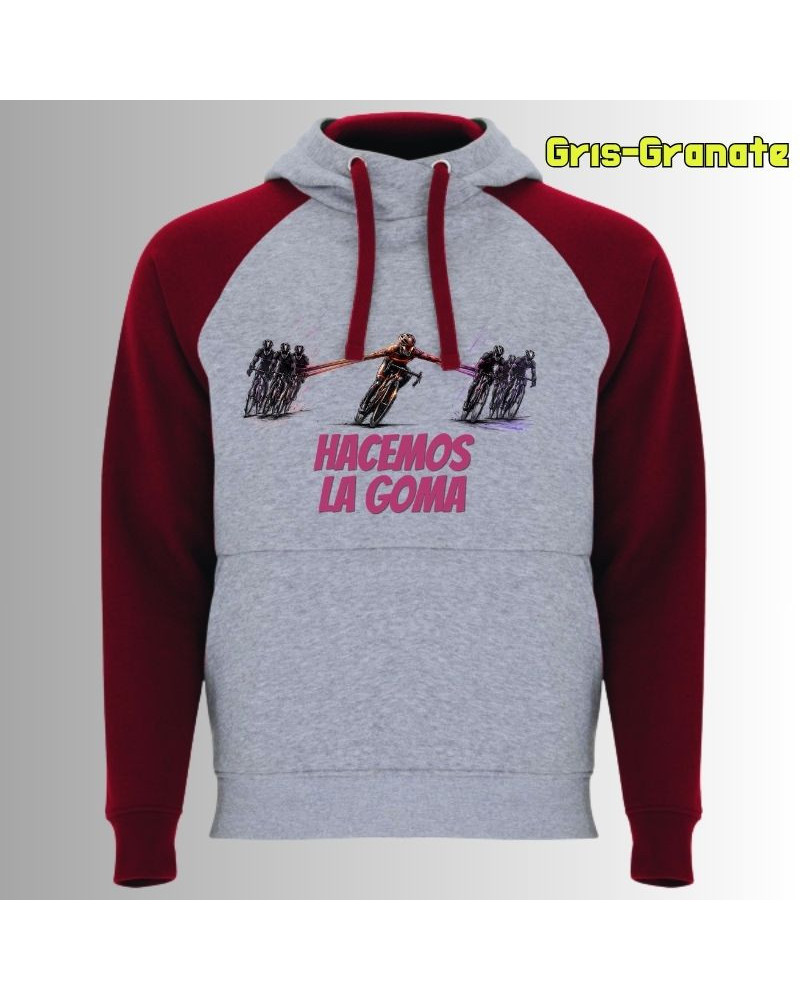 Sudadera Bicolor Unisex - Hacemos la Goma 1