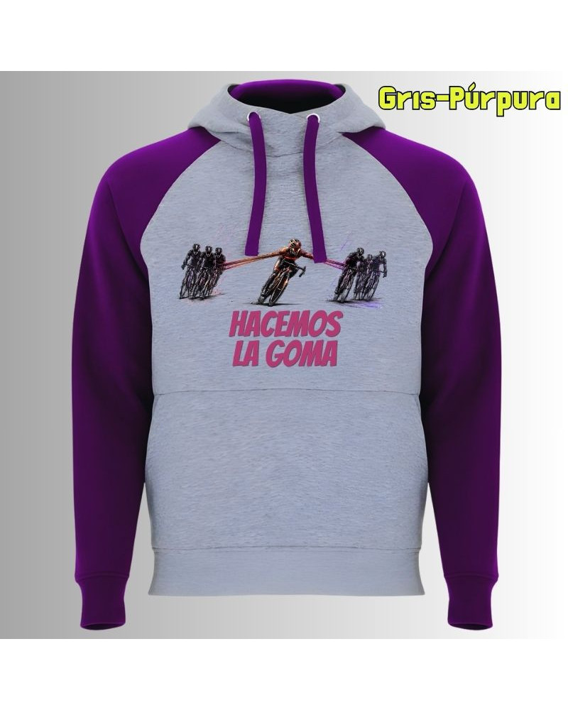 Sudadera Bicolor Unisex - Hacemos la Goma 1