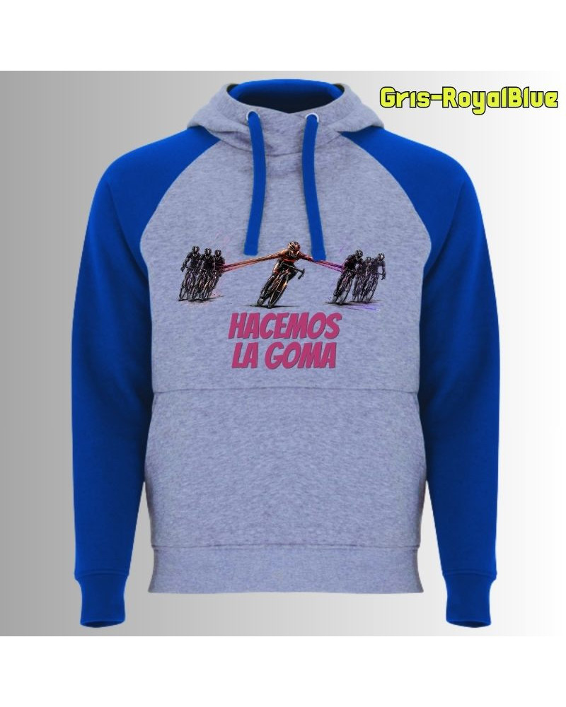 Sudadera Bicolor Unisex - Hacemos la Goma 1