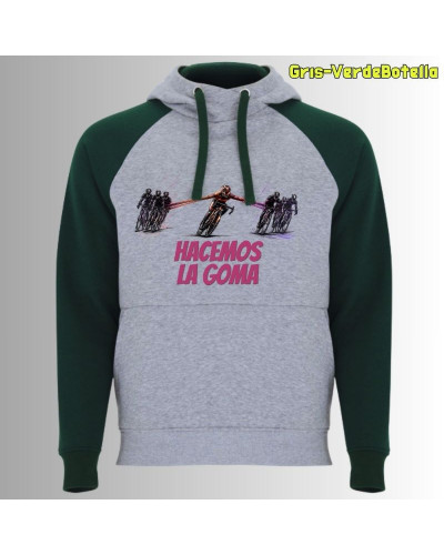 Sudadera Bicolor Unisex - Hacemos la Goma 1
