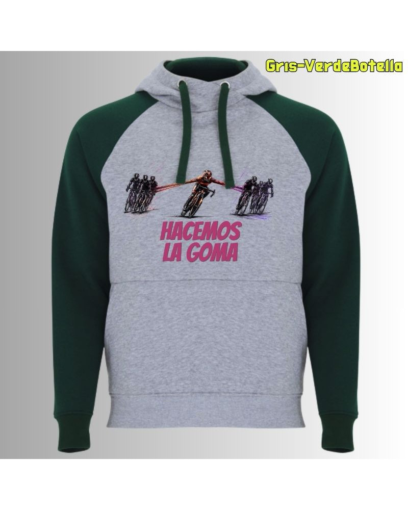 Sudadera Bicolor Unisex - Hacemos la Goma 1