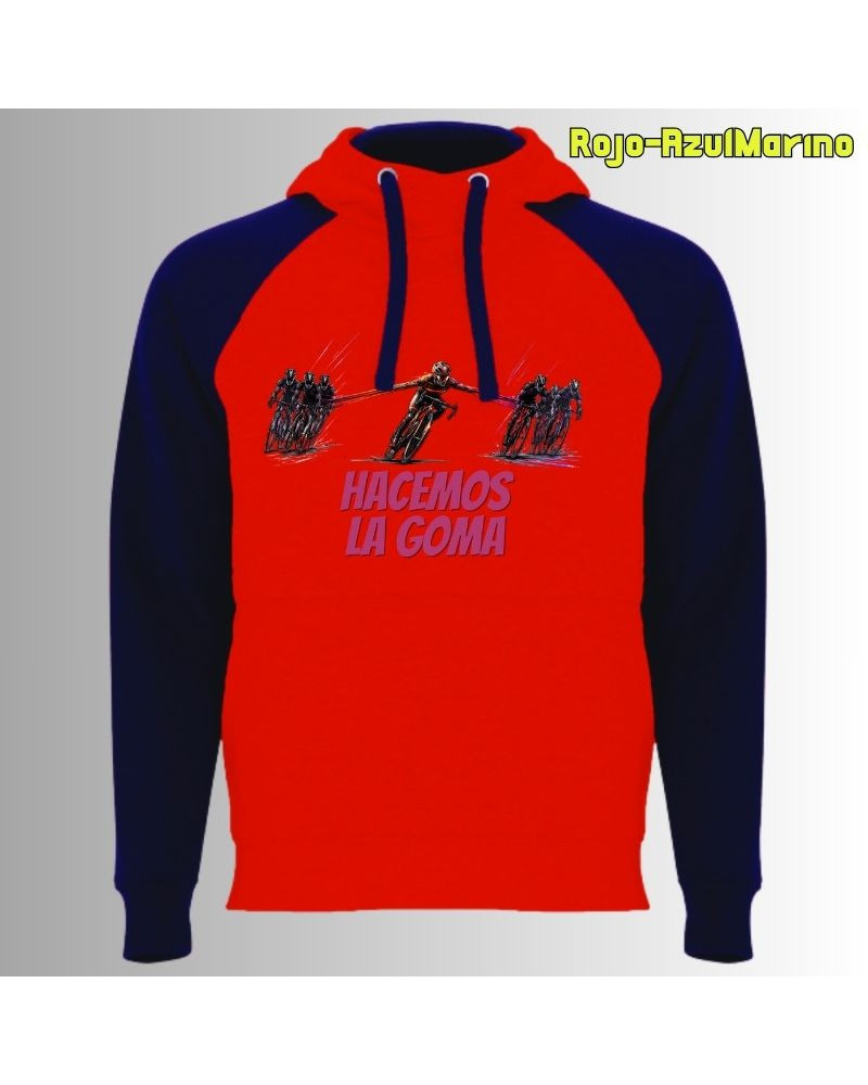 Sudadera Bicolor Unisex - Hacemos la Goma 1