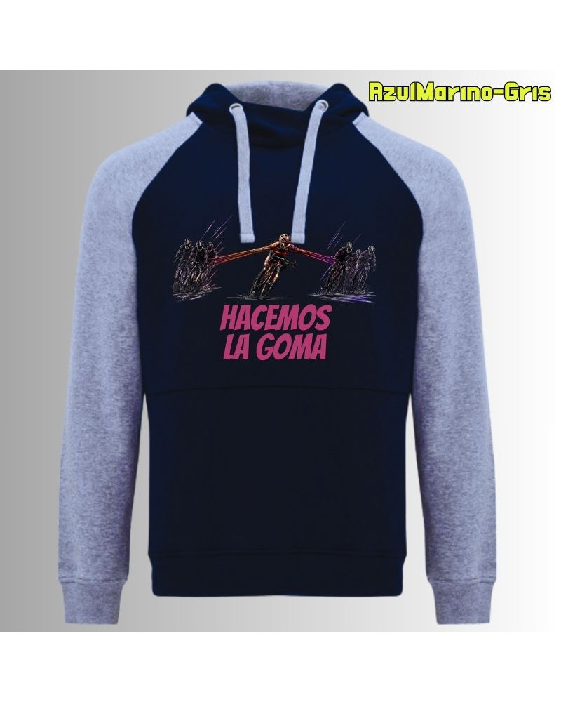 Sudadera Bicolor Unisex - Hacemos la Goma 1