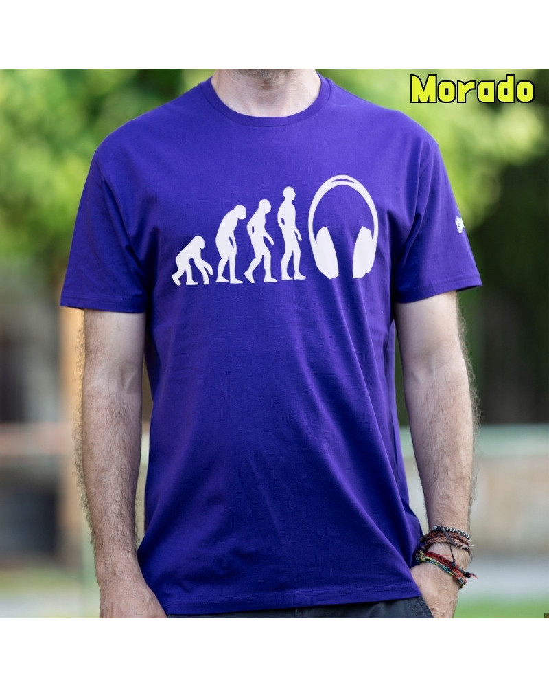 Camiseta Hombre Manga Corta - Evolution Dj