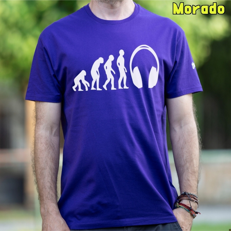 Camiseta Hombre Manga Corta - Evolution Dj