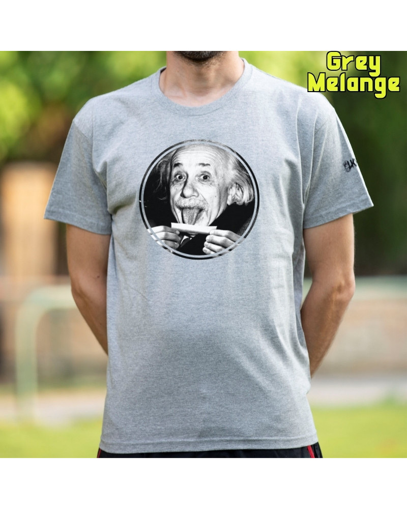 Camiseta Hombre Manga Corta - Einstein Porreta
