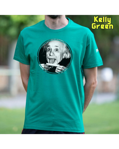 Camiseta Hombre Manga Corta - Einstein Porreta