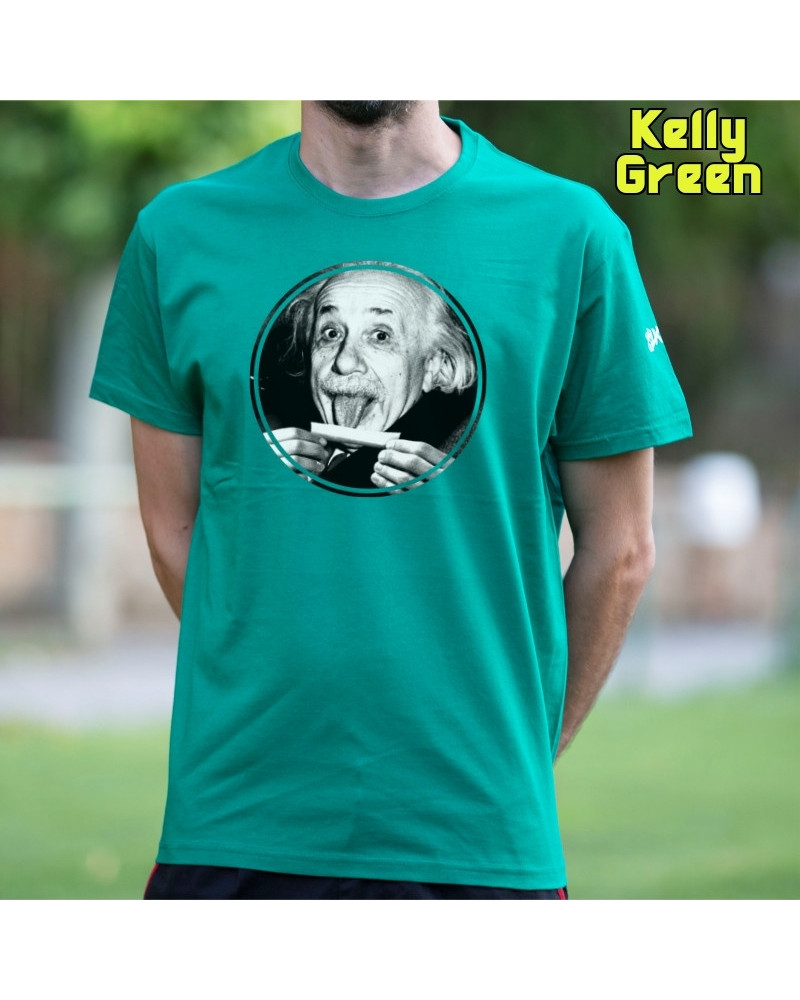 Camiseta Hombre Manga Corta - Einstein Porreta