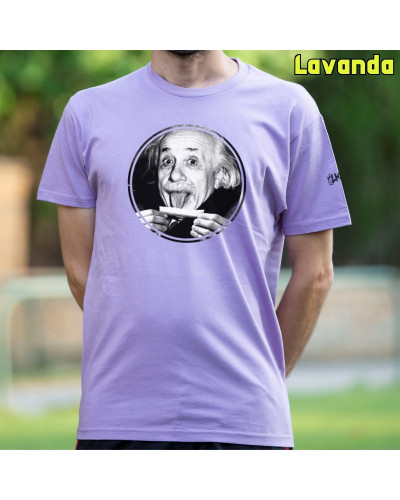 Camiseta Hombre Manga Corta - Einstein Porreta