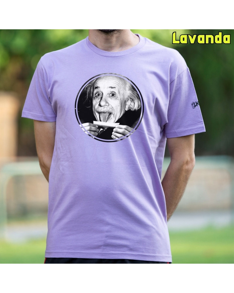 Camiseta Hombre Manga Corta - Einstein Porreta
