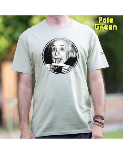 Camiseta Hombre Manga Corta - Einstein Porreta
