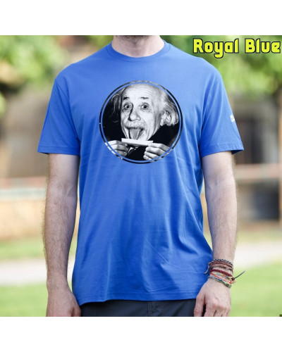 Camiseta Hombre Manga Corta - Einstein Porreta