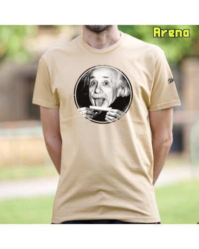 Camiseta Hombre Manga Corta - Einstein Porreta