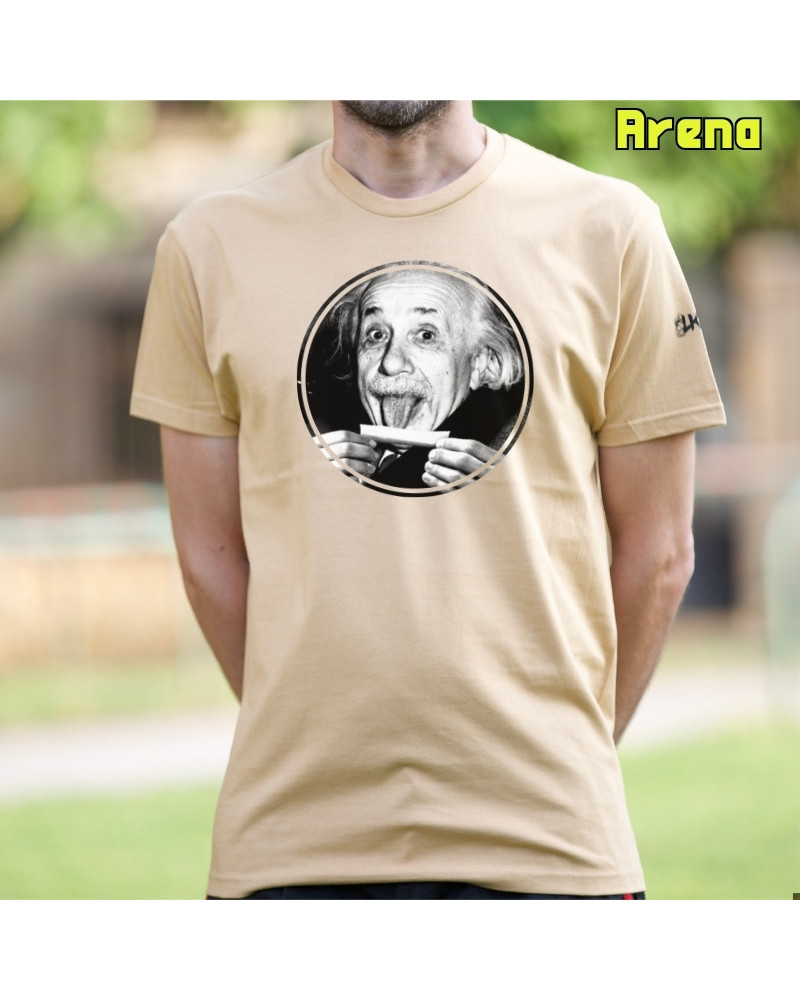 Camiseta Hombre Manga Corta - Einstein Porreta