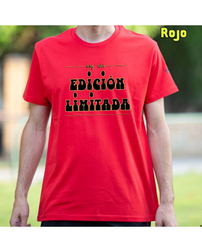 Edición Limitada - Camiseta hombre manga corta