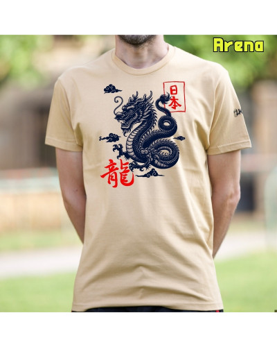 Dragón - Camiseta hombre manga corta