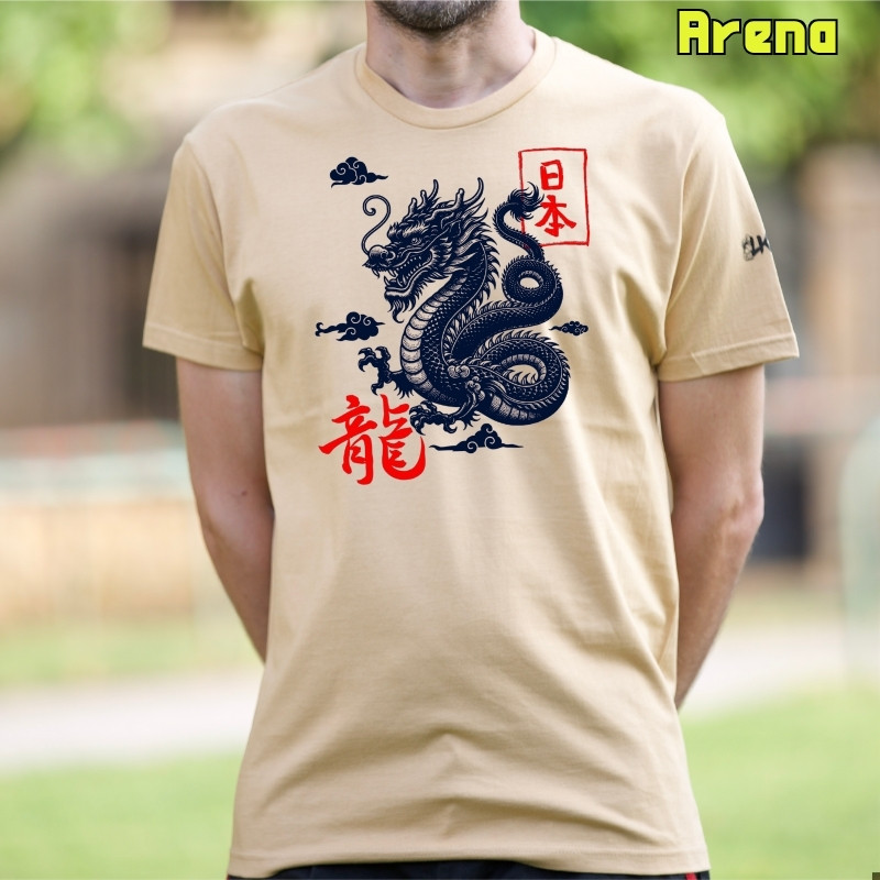 Dragón - Camiseta hombre manga corta