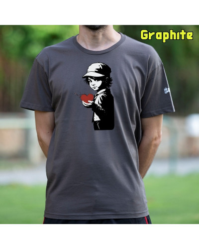 Camiseta Hombre Manga Corta - Corazón En Mano