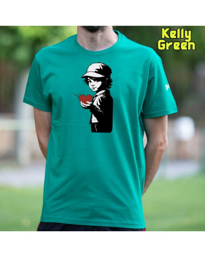 Camiseta Hombre Manga Corta - Corazón En Mano