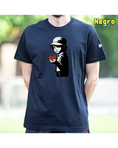 Camiseta Hombre Manga Corta - Corazón En Mano