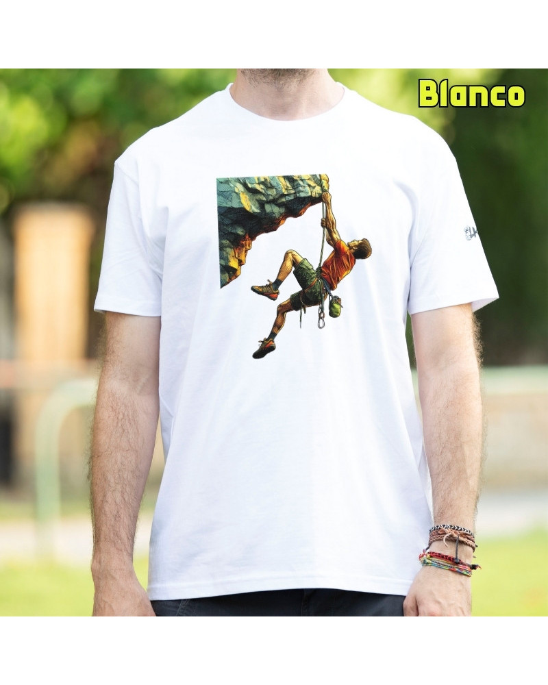Colgado - Camiseta Hombre Manga Corta