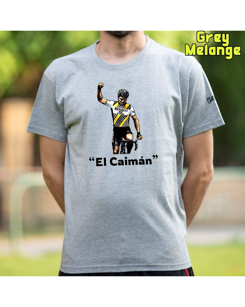 El caimán - Camiseta Hombre Manga Corta