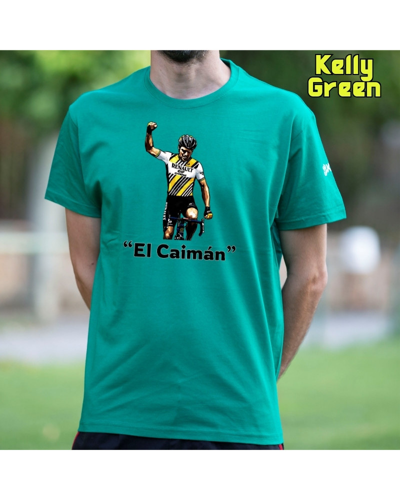 El caimán - Camiseta Hombre Manga Corta
