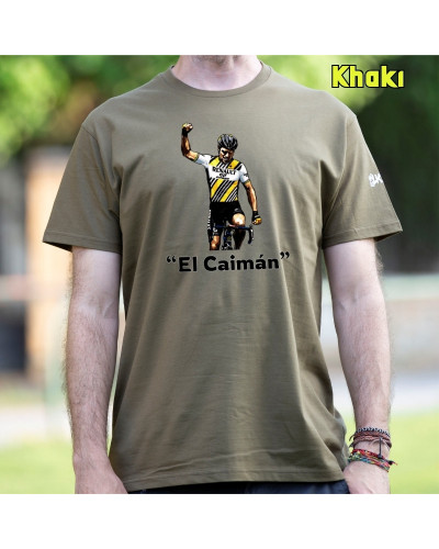 El caimán - Camiseta Hombre Manga Corta