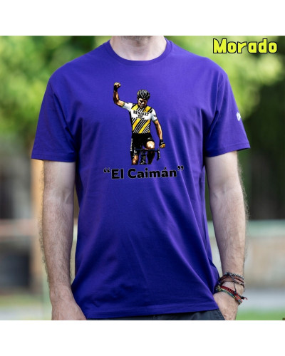 El caimán - Camiseta Hombre Manga Corta