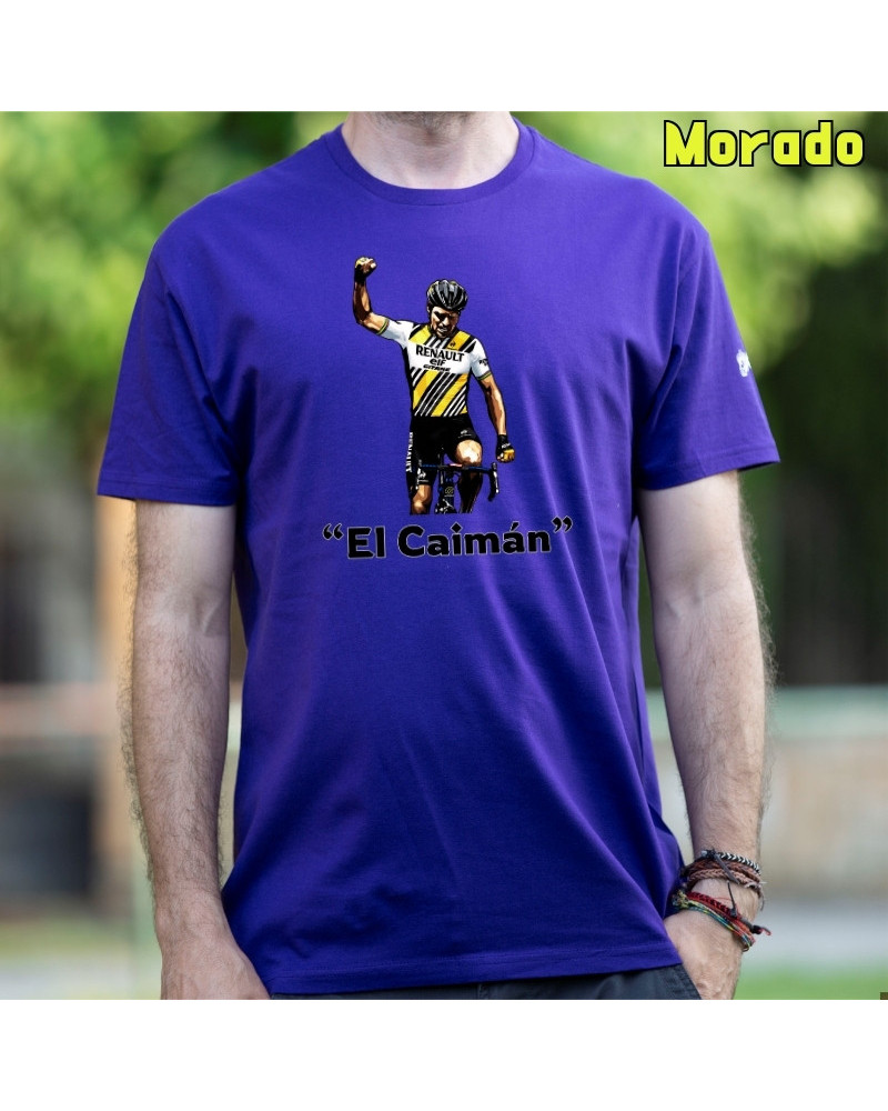 El caimán - Camiseta Hombre Manga Corta