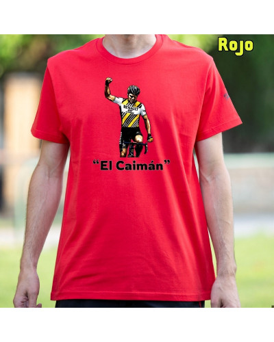 El caimán - Camiseta Hombre Manga Corta