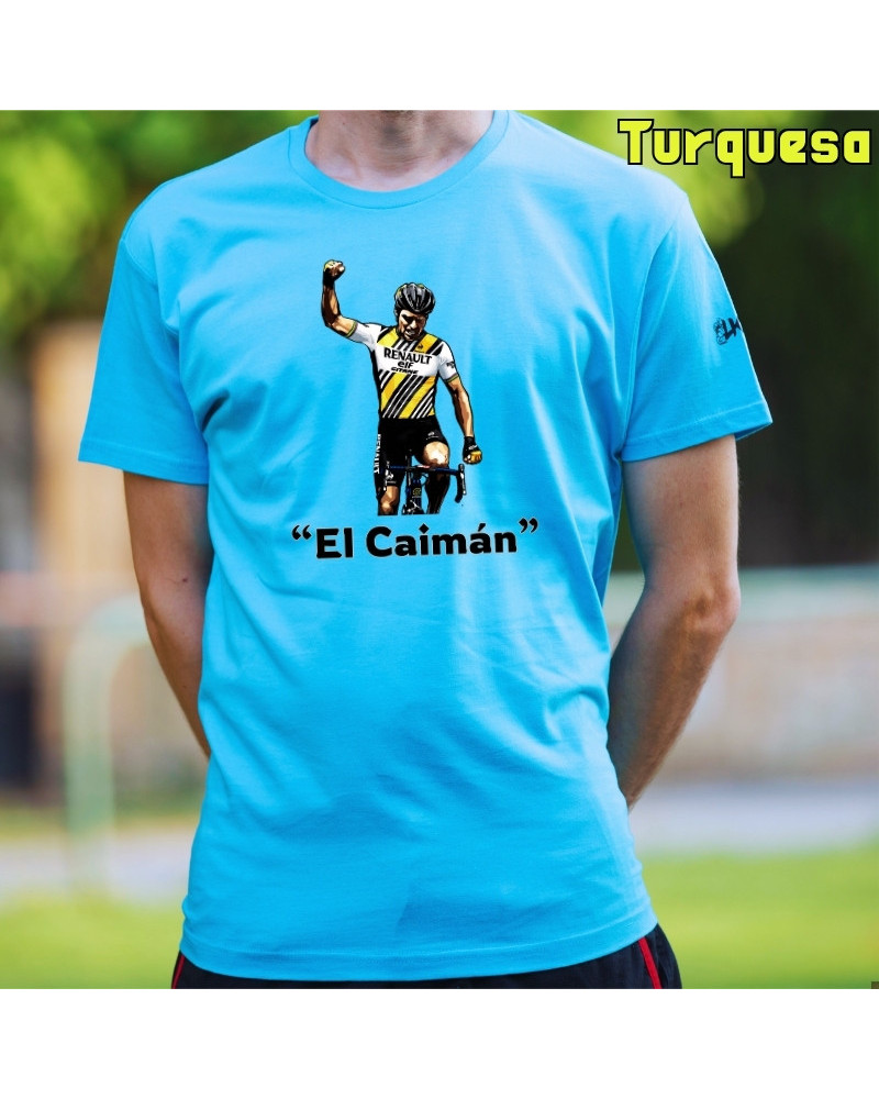 El caimán - Camiseta Hombre Manga Corta